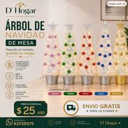 Árbol de Navidad de mesa. Domicilio Incluido - Img 58198703