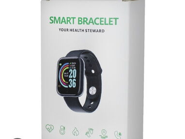 SMART   BRACELEET relojes inteligentes nuevos en su caja 📦 colores 🌈 blancos y rosados - Img 64249625