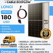 PANEL SOLAR 225W + CABLE ECOFLOW - Img 57294105
