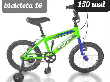 Bicicleta 16 todo-terreno para niños Nueva - Img main-image