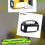 Cargador portátil con panel solar, bocina, radio e mucho más… - Img 57498632