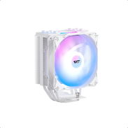 (X) Enfriador CPU darkFlash Z4Pro Mist – 120mm, TDP 200W, 4 Heatpipes, ARGB, Compatible Intel/AMD $41.63 - Img 56497211