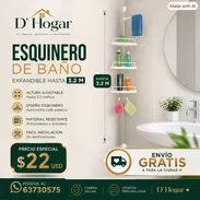 Esquinero de baño. Domicilio Incluido - Img 57394434