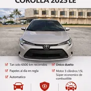 Vendo Carro / Vehículo/ Toyota Corolla 2025 LE. Unico Dueño al whatsa trato directo 54741004 - Img 55713427