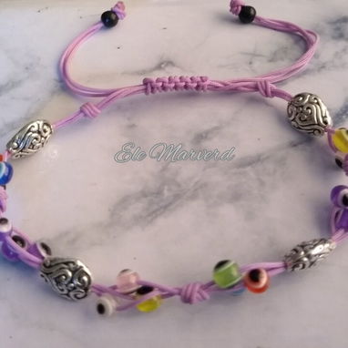 PULSERAS VARIADAS CON HILO CHINO Y ACCESORIOS - 5/10
