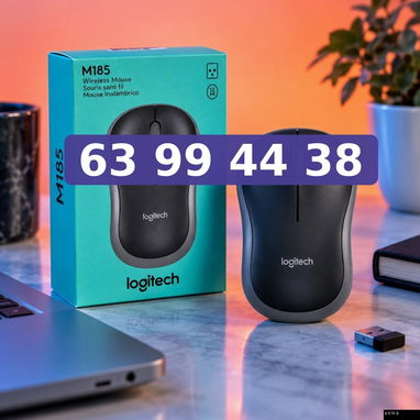 Mouse inalámbrico Logitech M185 - 2/3