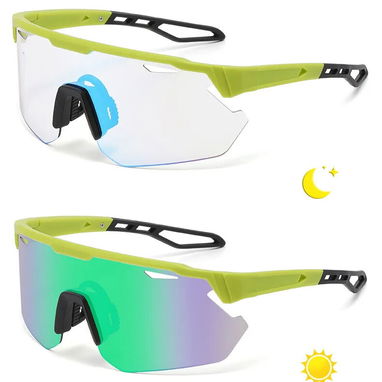 🌙☀️ ¡Gafas Deportivas 2 en 1! Perfectas para moto, ciclismo y más. - 4/6