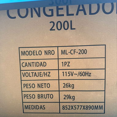 Nevera de 7 pies Milexus - 2/2