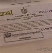 Legalizacion de Documentos en MINREX. - Img 45783950