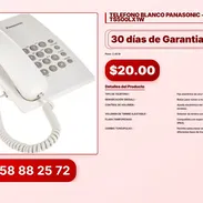 TELEFONO BLANCO PANASONIC - KX-TS500LX1W VPT#-0250 - Img 56830228