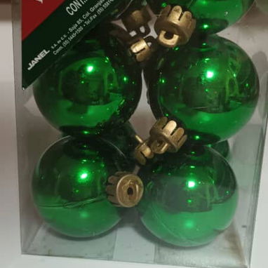 🧧Set de 12 bolas navideñas  📏6cm / 8usd🧧 - 2/2