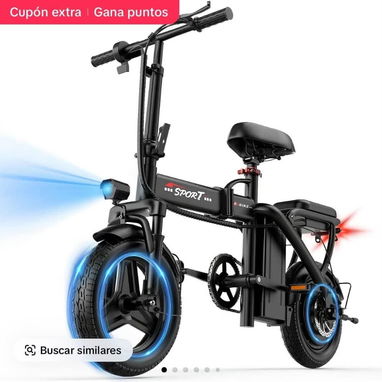 Bicicleta eléctrica Modelo z6 (plegable) - 2/2