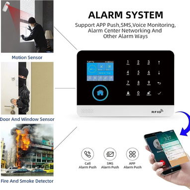 🔐 Sistema de Seguridad Inalámbrico Inteligente para el Hogar | WiFi + GSM - 2/7