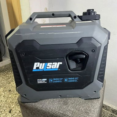 2400 wat dual fuel igual , para gas y gasolina original ,110vol , d uso en buen estado pinchando excelente - 3/3