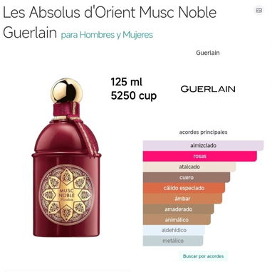 Musc Noble de Guerlain. Perfume Unisex que denota elegancia a su portador. Pocas unidades disponibles. - 2/2