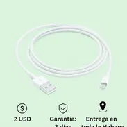 CABLE DE CARGA USB - IPHONE - Img 54584322