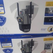 Camara de vigilancia doble lente. No necesita internet. Para exteriores resistente al agua - Img 56007357