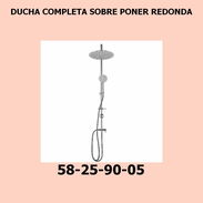 DUCHA COMPLETA SOBRE PONER REDONDA - Img 55728953