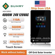 Inversor Hibrido Sumry 4KW 24V 120VAC - Img 57897254
