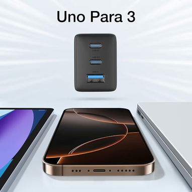 Cargador 1Hora 65w con cable - 5/7