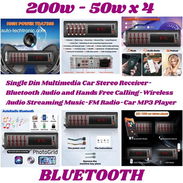 Vendo reproductora moderna nuevas en caja, mp3 bluetooth sd usb aux y mas 4 canales 60w por canal - Img 52634603