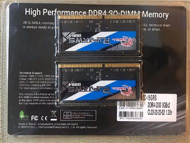 Vendo kit de memoria Ram 16gb (DDR4-32000 2x8Gb) - Img main-image-45716593