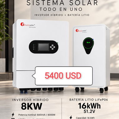Kit todo en uno inversores y baterías - 6/10