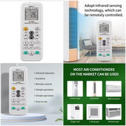 Mando Universal Compatible con aire acondicionado y equipos Split - Img 53161383