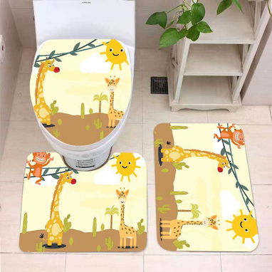 Alfombra lisa set de 3 piezas. 6800 cup - Img 117619402