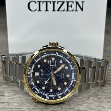58049738 , CITIZEN ECODRIVE ENDEAVOR PARA HOMBRE (BJ7144-52L) DE 44MM , CRISTAL DE ZAFIRO , 2 TONOS , NUEVO A ESTRENAR - Img 102889825