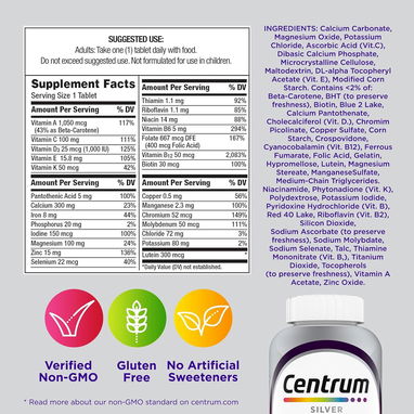 Centrum Silver 50+ (200 comprimidos) - 7/9
