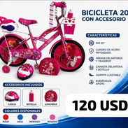 Bicicleta 20" para niñ@s - Img 56188800