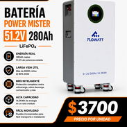 Batería LiFePO4 Power Mister 51.2V 280Ah 14.3kWh - Nueva - Img 57391811