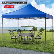 Carpas 3.3 metros 100 roja azul verdes usd mensajería disponible para toda la habana - Img 55084696