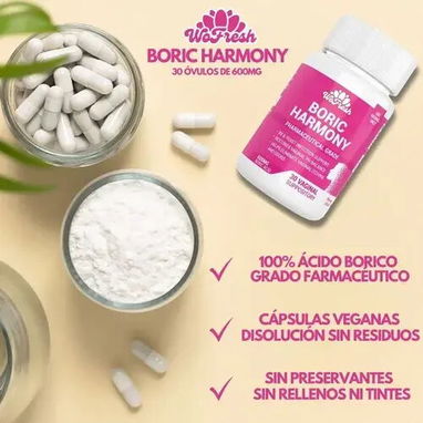**Óvulos Vaginales de Ácido Bórico Wofresh 600mg** - Img 126790298
