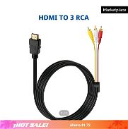 Cable HDMI adaptador RCA plo para contactar consolas de juegos a TVCulones - Img 45508233
