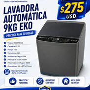 LAVADORA AUTOMÁTICA 9KG EKO - Img 56940366
