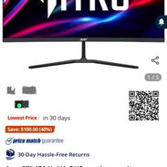 Monitor gamer Acer nitro curvo 2k new en caja - Img 45521764