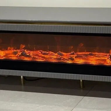 Mesa TV con chimenea Electrica - Img 122686005