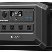 🔹Estación de energía portátil Oupes Mega 1 Lite🔹 1800w - pico de 4500w  1024Wh  💲Precio: 800 usd - Img 56044741