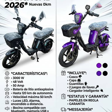BICIMOTO JMD,  RX COMBAT, TOPMAQ EVOLUTION, EVOLUTION MOUNTAIN - 5/7