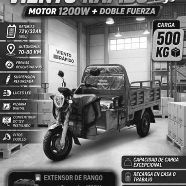 🛺 *TRICICLO ELÉCTRICO - VIENTO RÁPIDO*🛺 - Img 123415700