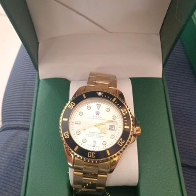 ⌚ ROLEX Submariner Gold - ¡Calidad AAA+ Nueva en Caja! + Envío incluido sin así lo desea !! - Img 119632666
