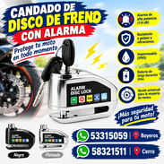 Candado con alarma anticizalla - Img 57952578
