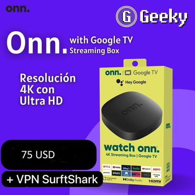 Google Onn TV HD y Google Onn TV 4K - Img 119954362