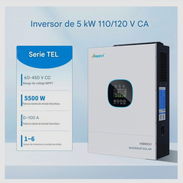 Inversor solar híbrido AMPINVT TEL de5000W,48 Va 120 Vcon MPPT 100 A - Img 57646233