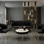 🛋Juego de muebles de 3 piezas y mesa de centro - Img 58009319