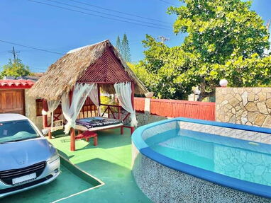 ⭐ Renta casa en Guanabo de 4 habitaciones,5 baños, cocina,ranchón, barbecue, piscina con recirculación,garage - Img 62321079
