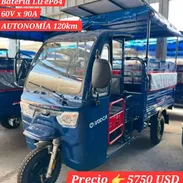 Triciclo vedca c 800 con panel solar - Img 57810292