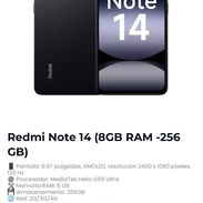 ⭐ Redmi Note 14 (8GB – 256GB) - Img 56575607